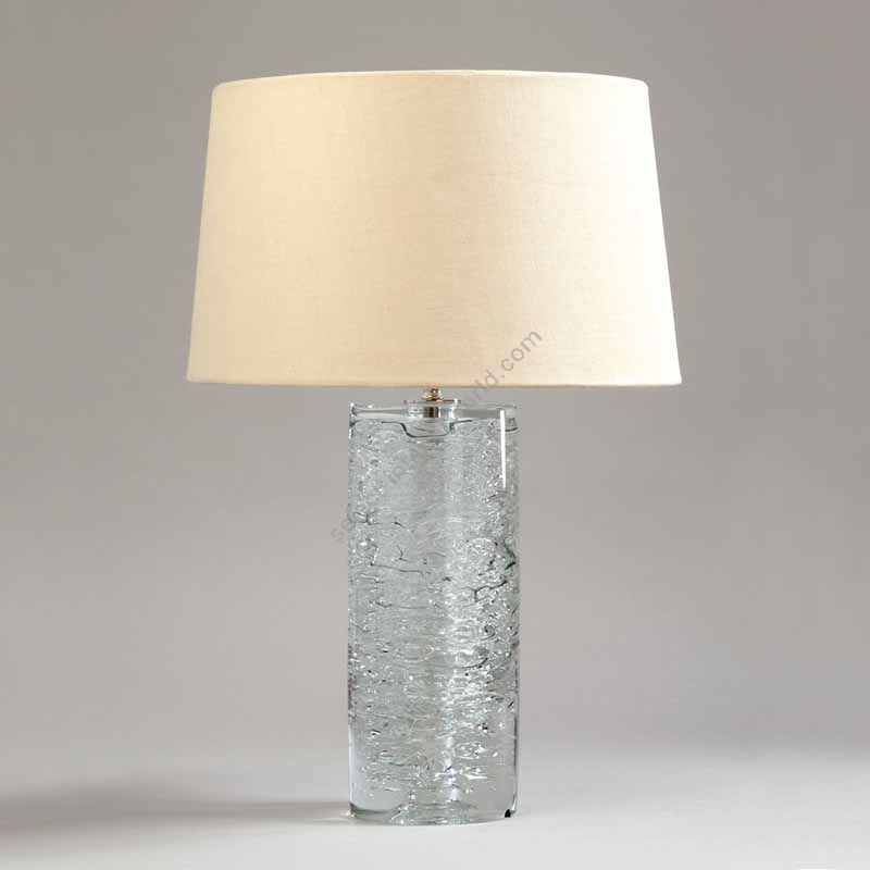 Lampshade: colour - Natural ; material - Linen