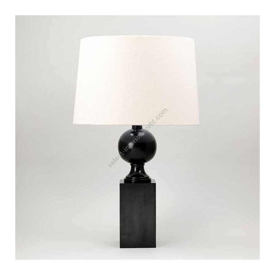 Table lamp / Finish: Bronze / Lampshade: colour - Natural, material - Linen