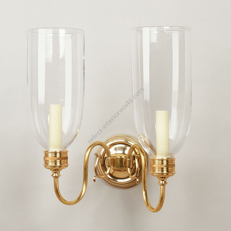 Wall lamp / Brass finish