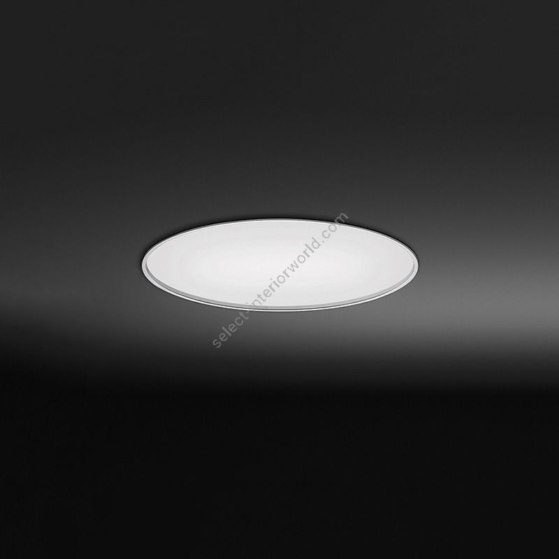 Recessed ceiling lamp / Chrome Metallic finish / cm.: 16 x 60 x 60