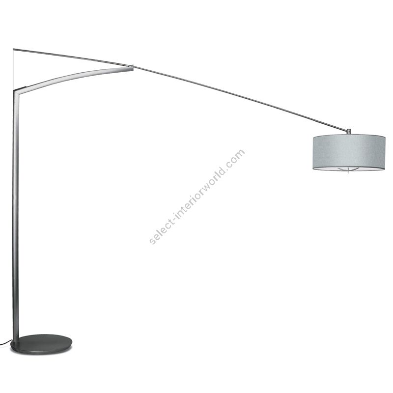 Floor lamp / Chrome Metallic finish