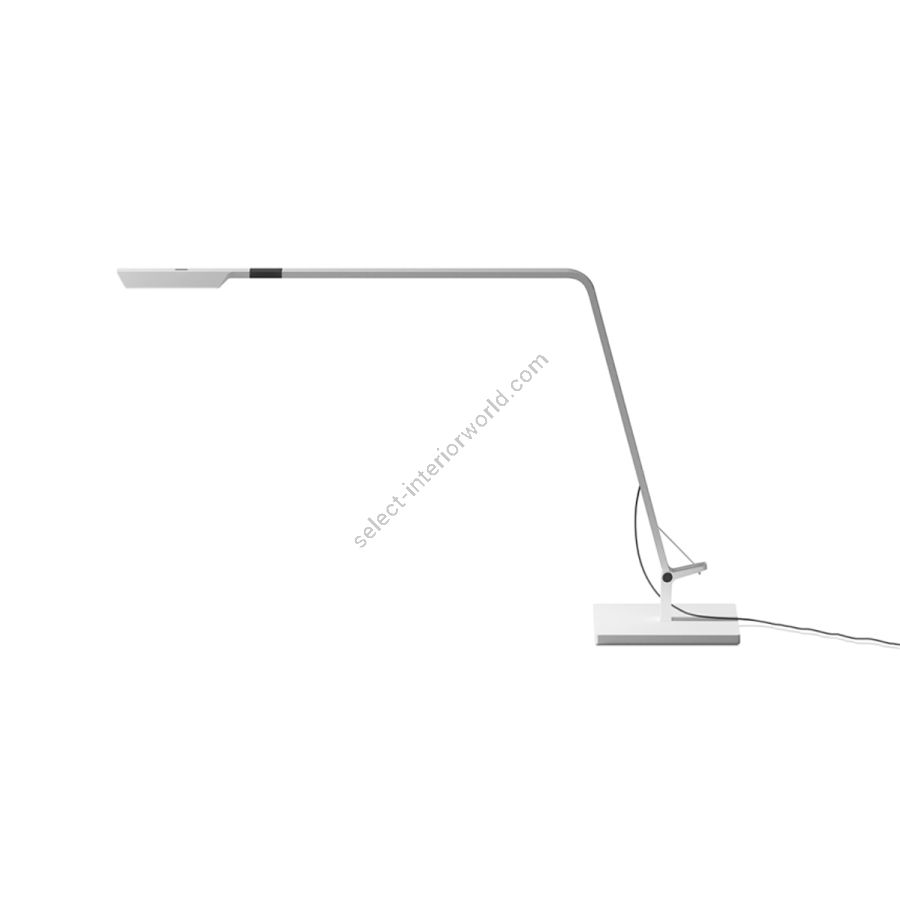 Table Lamp / White (RAL 9016) finish / Size (HxWxD) cm.: min 40 - max 60 x 17 x 82.5