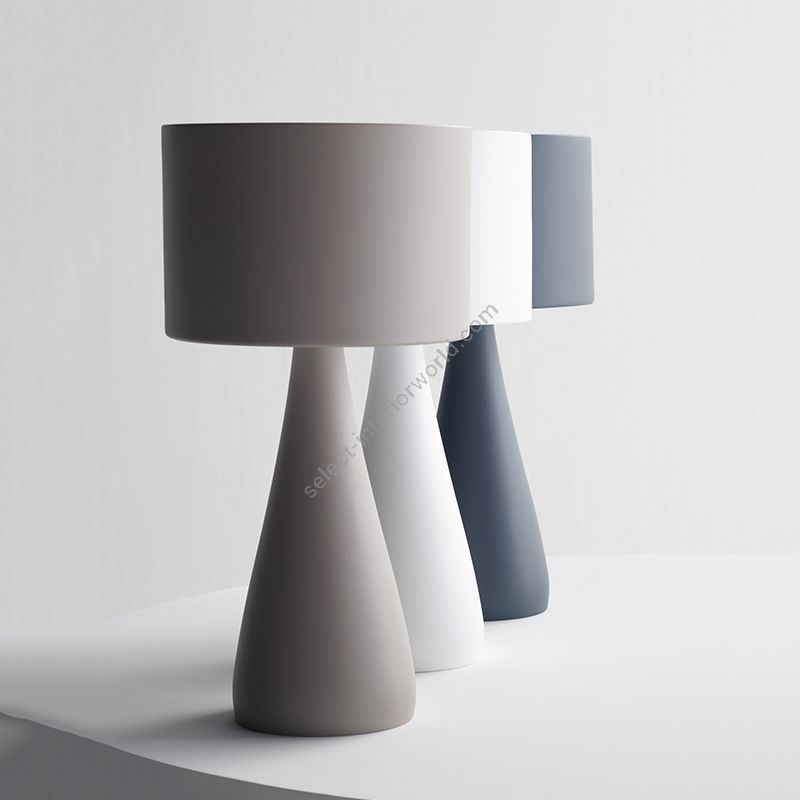 Table lamp / Beige, White and Blue finishes