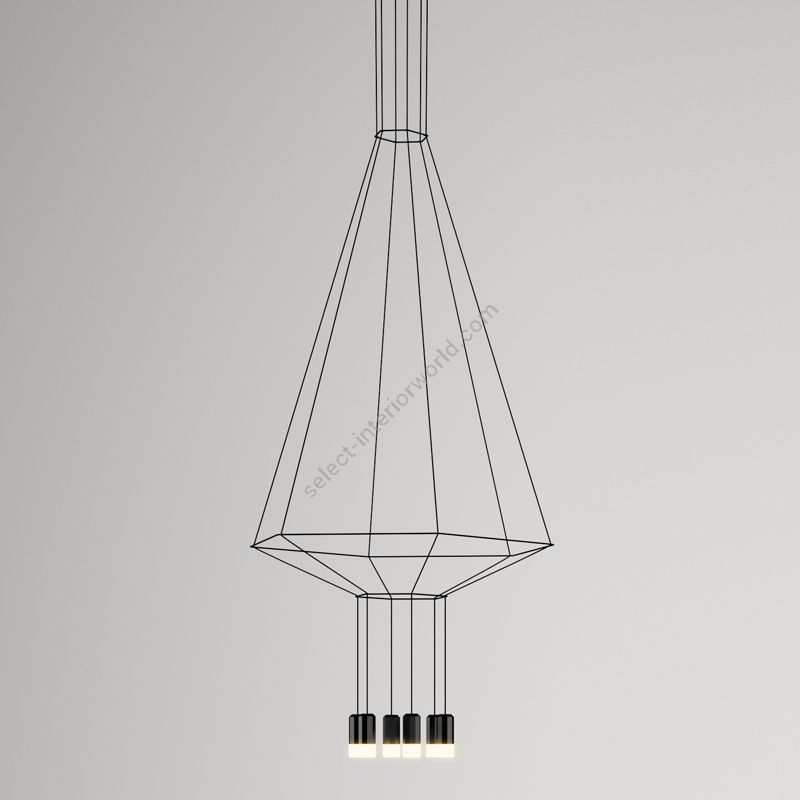Hanging lamp / Black finish