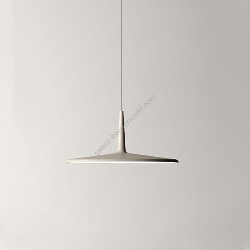 Hanging led lamp / Beige finish