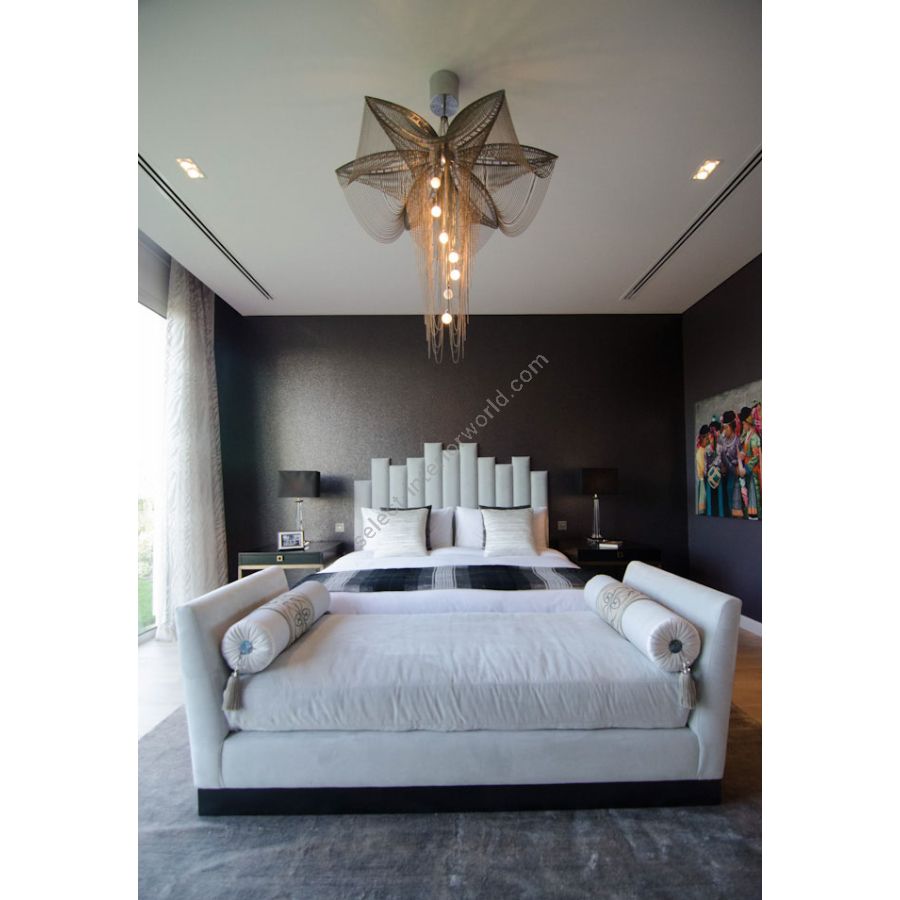 Standard collection: fuschia-1000-brass, private home - South Africa. Client/specified by: Etcetera Living