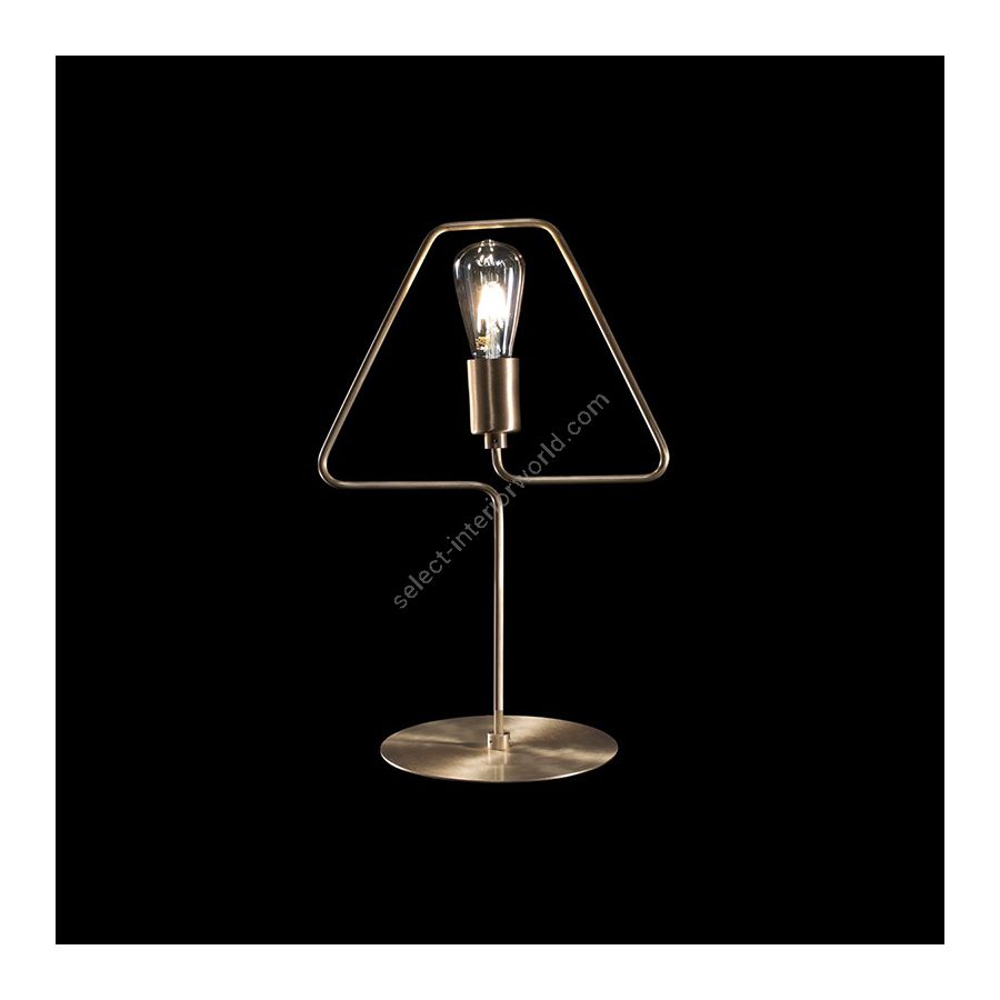 Table Lamp / A-Shade collection / Burnished brass finish