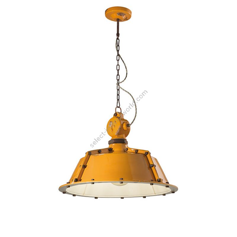Large Industrial Pendant Lamp C1720 by Ferroluce