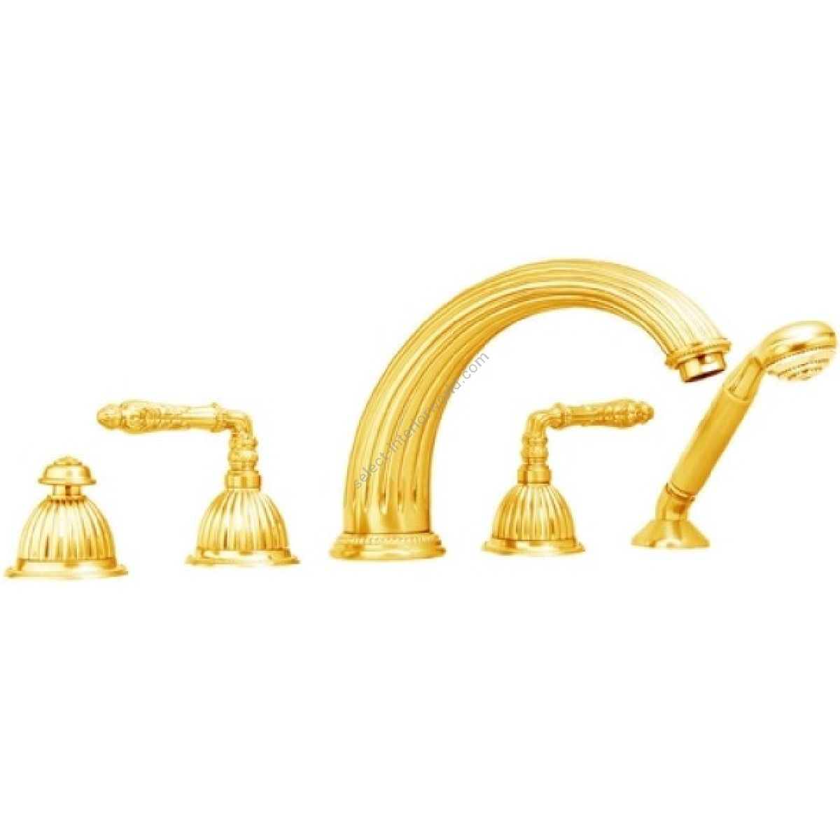 Bronces Mestre / Bath-Shower Fittings / Five holes bath set 033016.A00.00