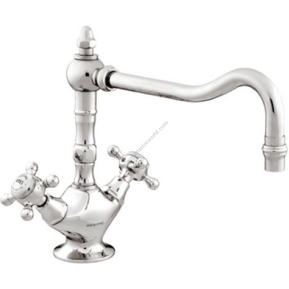 Bronces Mestre / Kitchen Fittings / One hole sink mixer with porcelain 035030.000.50