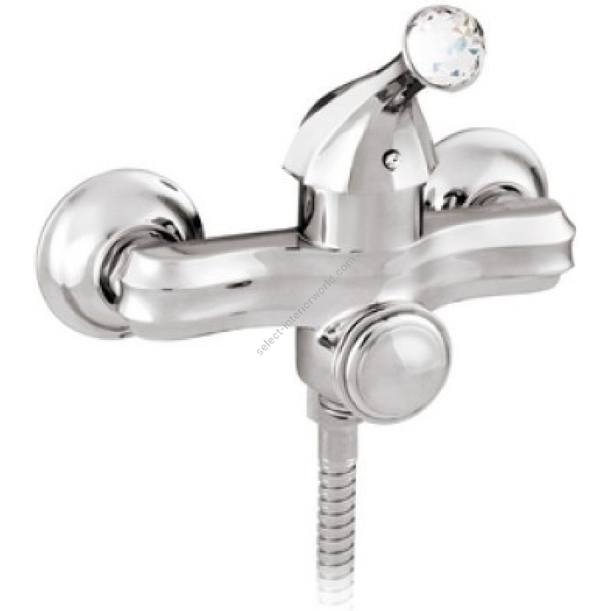 Bronces Mestre / Bath-Shower Fittings / Bath monolever with Swarovski crystal 038113.000.50