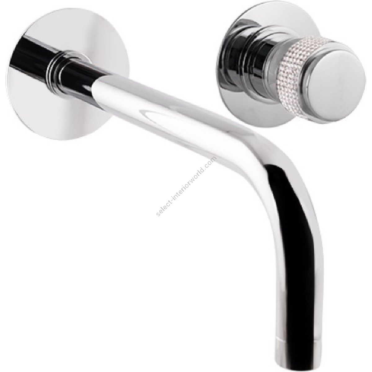 Bronces Mestre / Washbasin Fittings / Single lever wall basin mixer with Swarovski 071440.H00.50