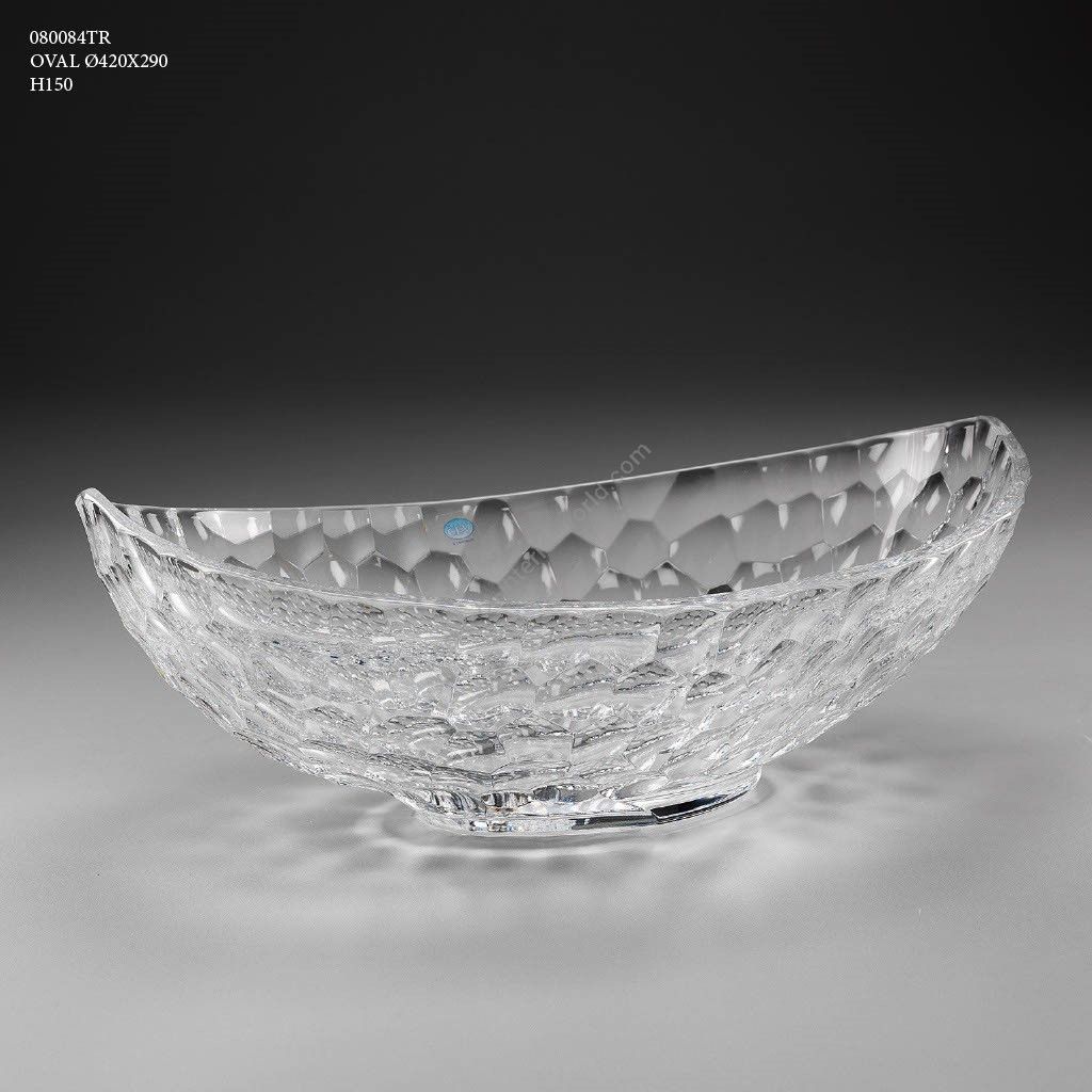 Italian Luxury Lighting / Decorative Bowls / Crystal 15 cm 080084TR