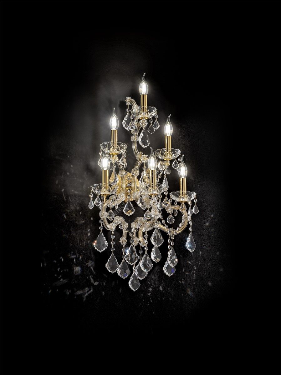 Italian Luxury Lighting / Wall Sconces / Maria Theresa 6 Lights 1160 006