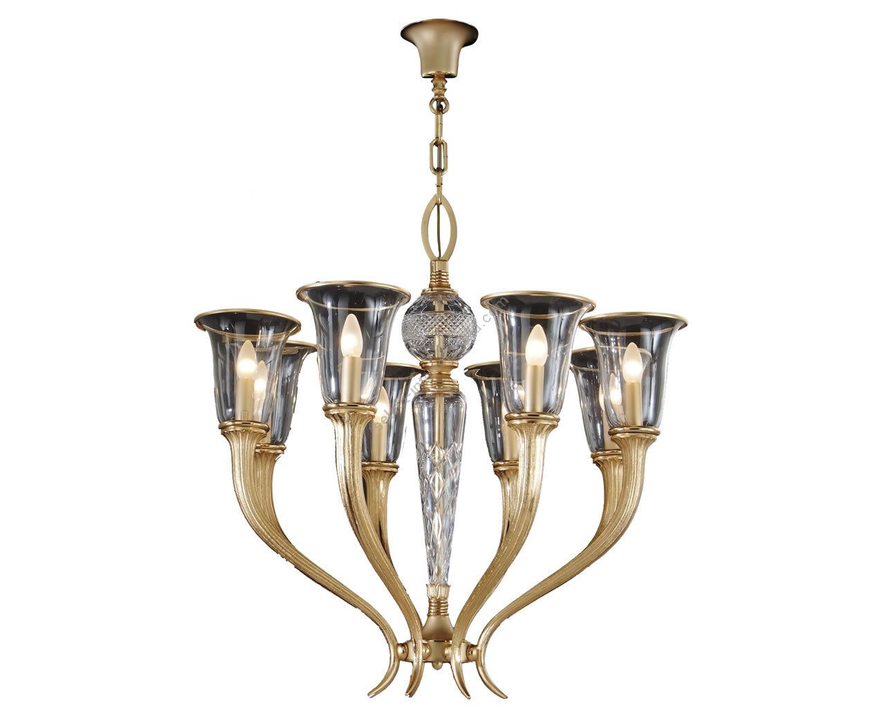 Mariner / Chandeliers / Casted Bronze & Cut crystal 20018.1