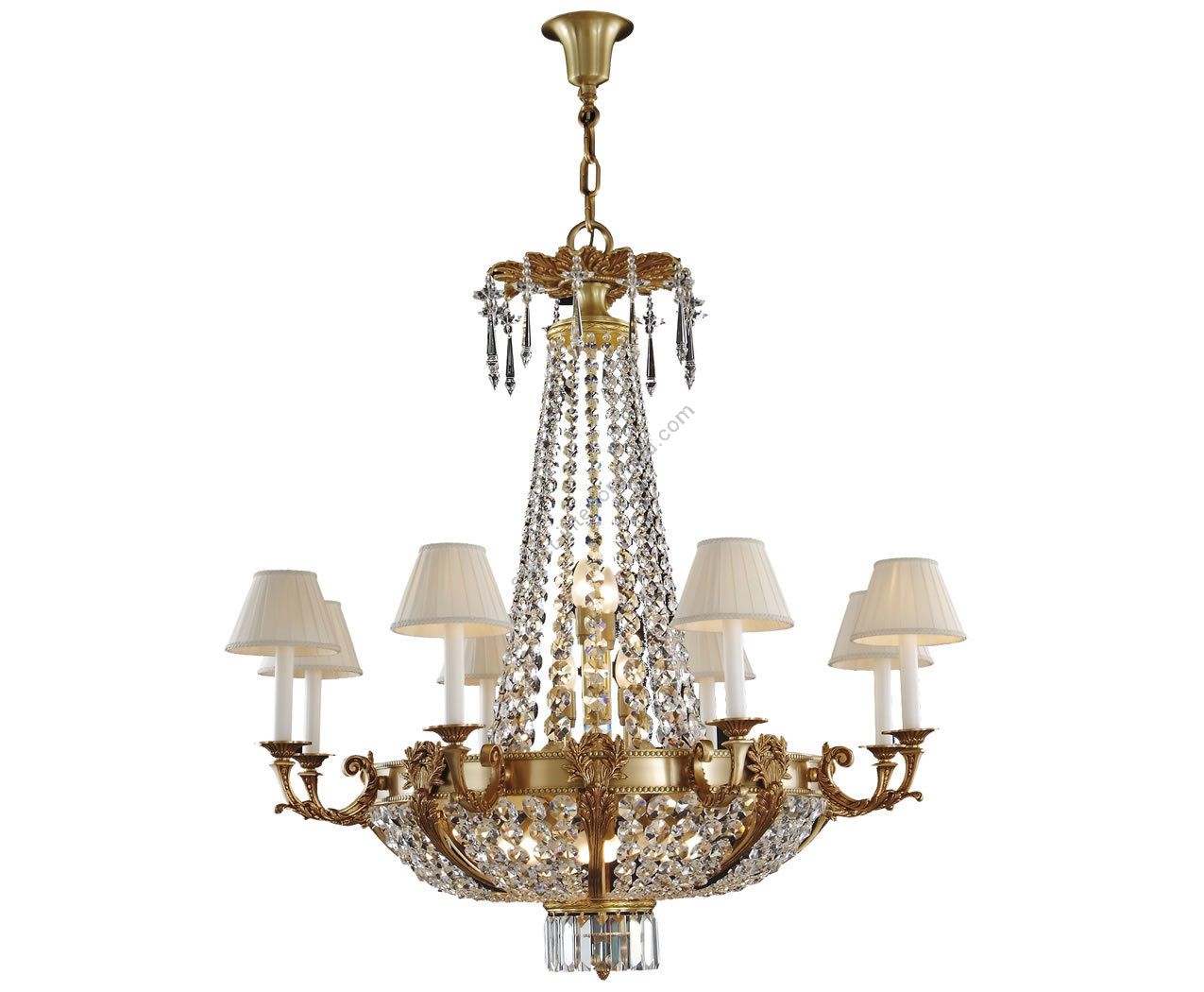 Mariner / Chandeliers / Casted Bronze & Scholer crystal 20020.0