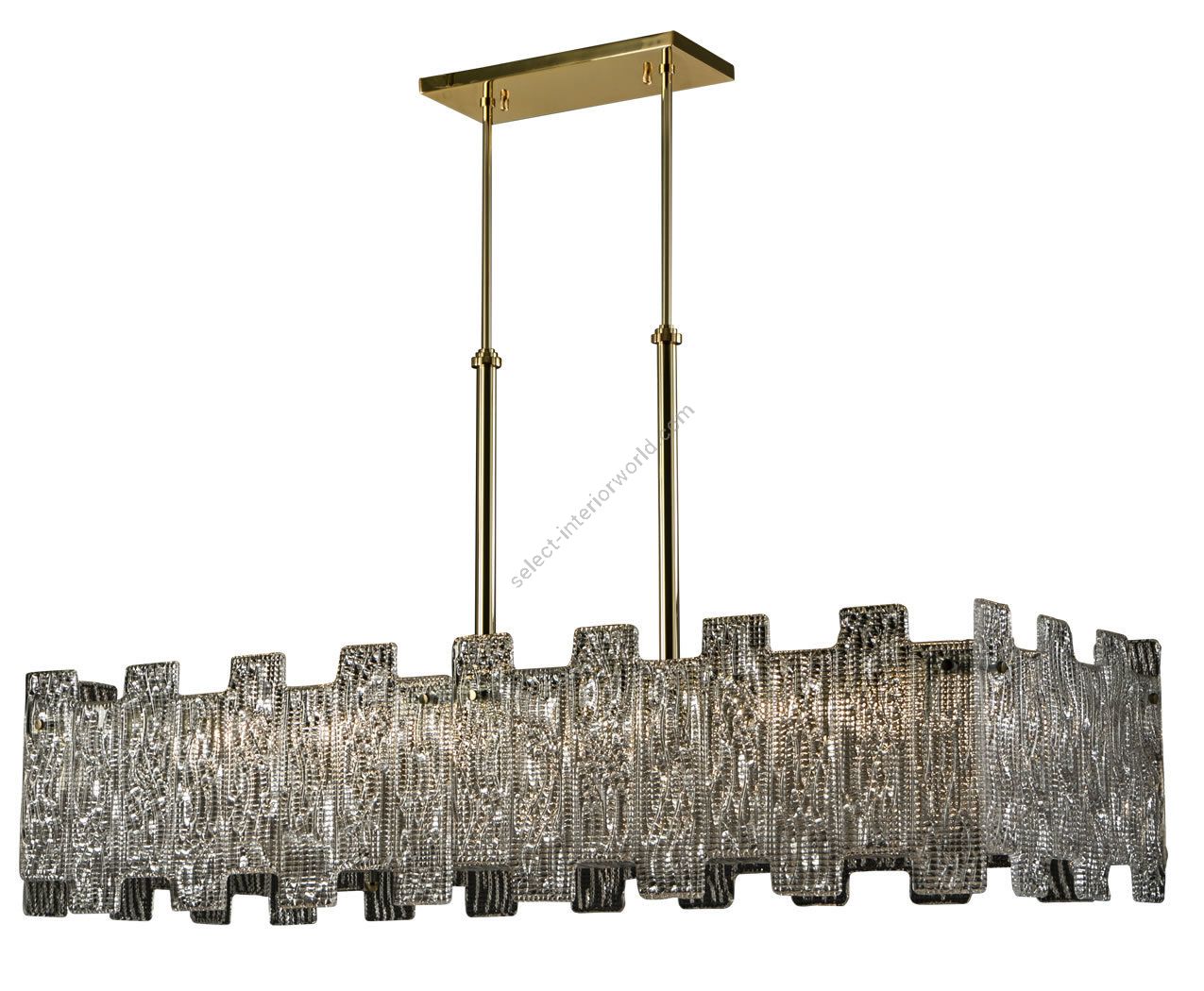 Mariner / Chandeliers / Brass & Venetian glass 20208.0