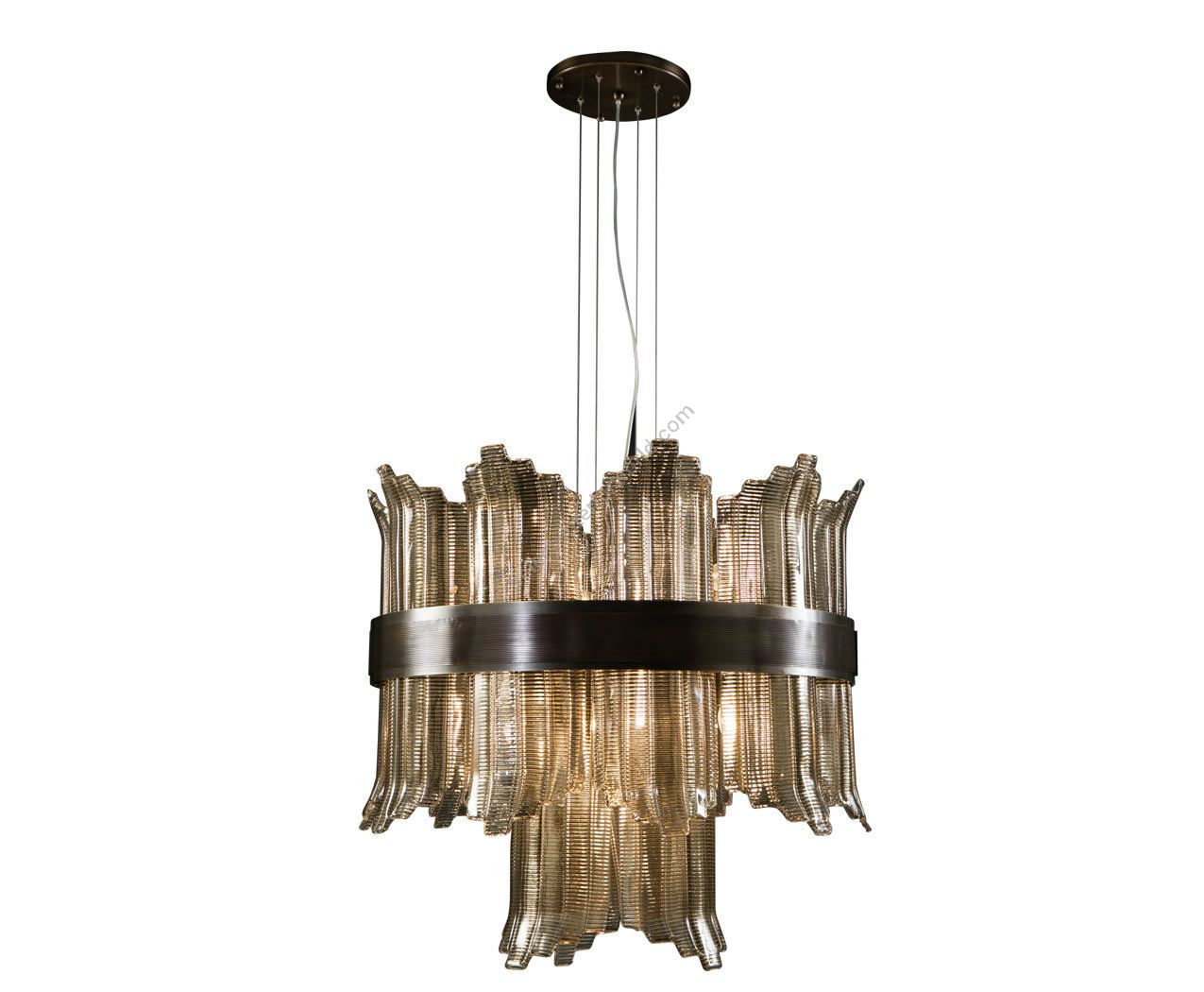 Mariner / Chandeliers / Brass & Venetian glass 20214
