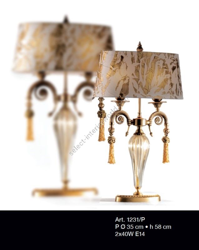 Il Paralume Marina / Table Lamps / 1231/P-1231/G