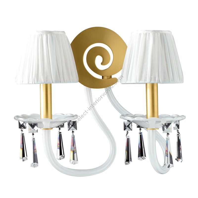 Patrizia Volpato / Wall Sconces / Intrecci Handcrafted Murano Glass