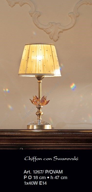 Il Paralume Marina / Table Lamps / 1267/P/OV AM
