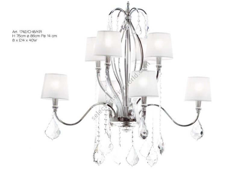 Il Paralume Marina / Pendants & Suspension Lights / 1742/CH8/KR