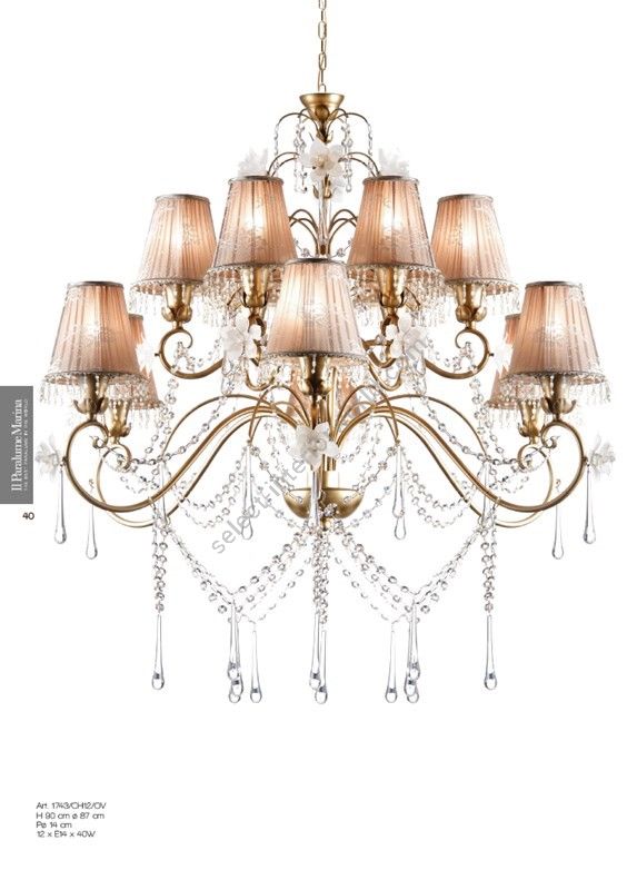 Il Paralume Marina / Pendants & Suspension Lights / 1743/CH12/OV