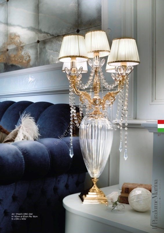 Il Paralume Marina / Table Lamps / 1744/G ORO 24K