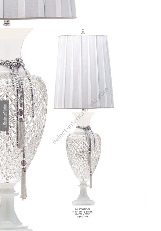 Il Paralume Marina / Table Lamps / 1830/KR/BI