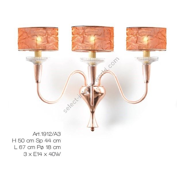 Il Paralume Marina / Wall Lamps / 1912/A3