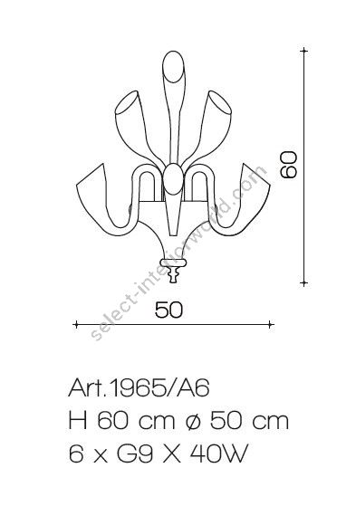 Il Paralume Marina / Wall Sconces / IL-1965/A6