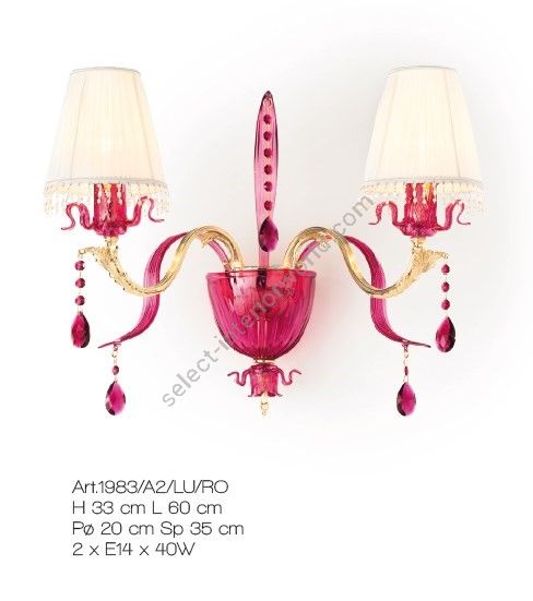 Il Paralume Marina / Wall Lamps / 1983/A2/LU/RO