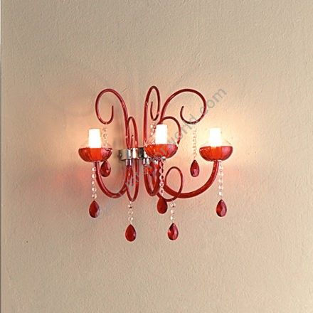 Patrizia Volpato / Wall Sconces / Intrecci Handcrafted Murano Glass Swarovski PV-2082-APP3