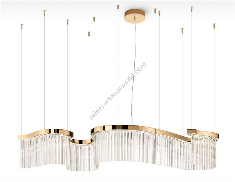 Il Paralume Marina / Chandeliers / Contemporary / 2273S1-Gold