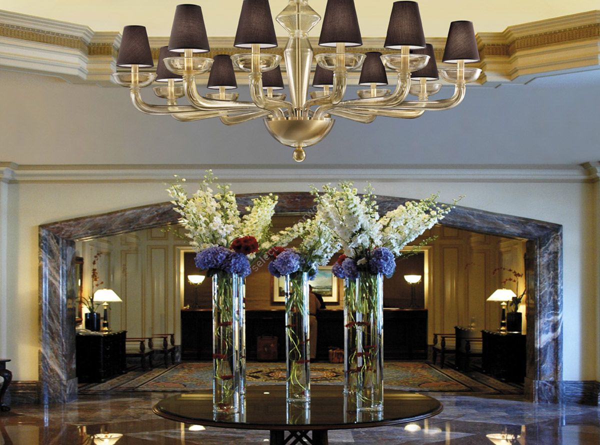 Glass & Glass Murano / Chandeliers / Contemporary Venetian chandeliers CVC25020