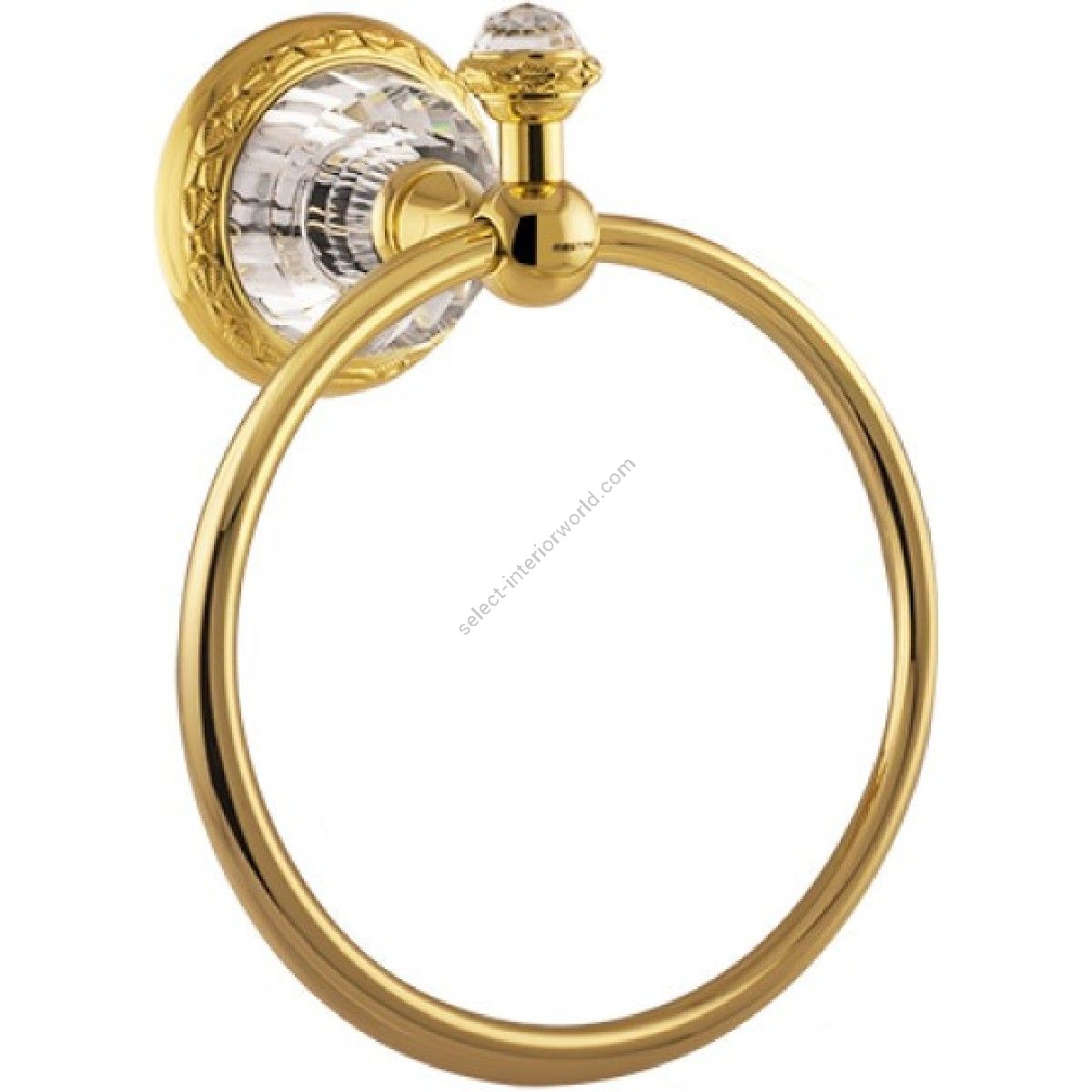 Bronces Mestre / Towel Holders / Towel ring 165mm with Swarovski crystal exclusive 262073.0000.01