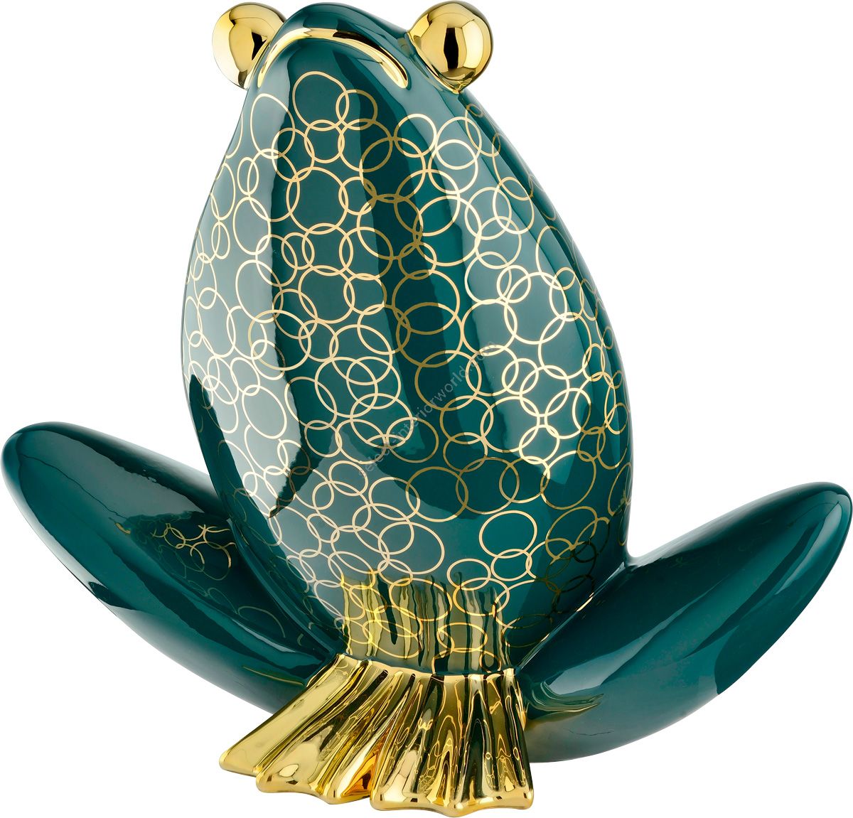 Le Porcellane / Animal Sculptures / Bolly Big Frog / Animali 7022/by