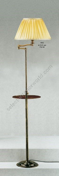 Il Paralume Marina / Floor Lamps / 443 with incorporated table