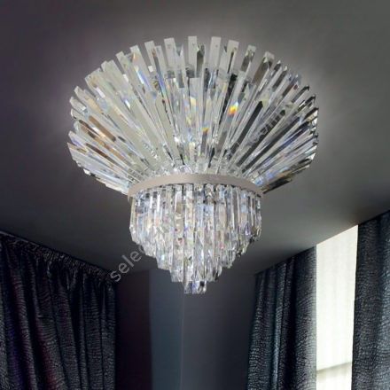 Patrizia Volpato / Chandeliers / Cristalli Murano Glass 24 Karat Gold PV-5024-PL