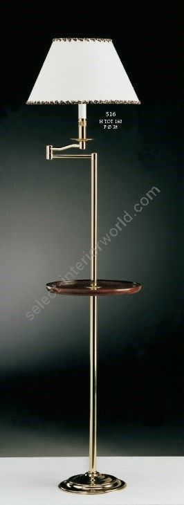 Il Paralume Marina / Floor Lamps / 516 with incorporated table