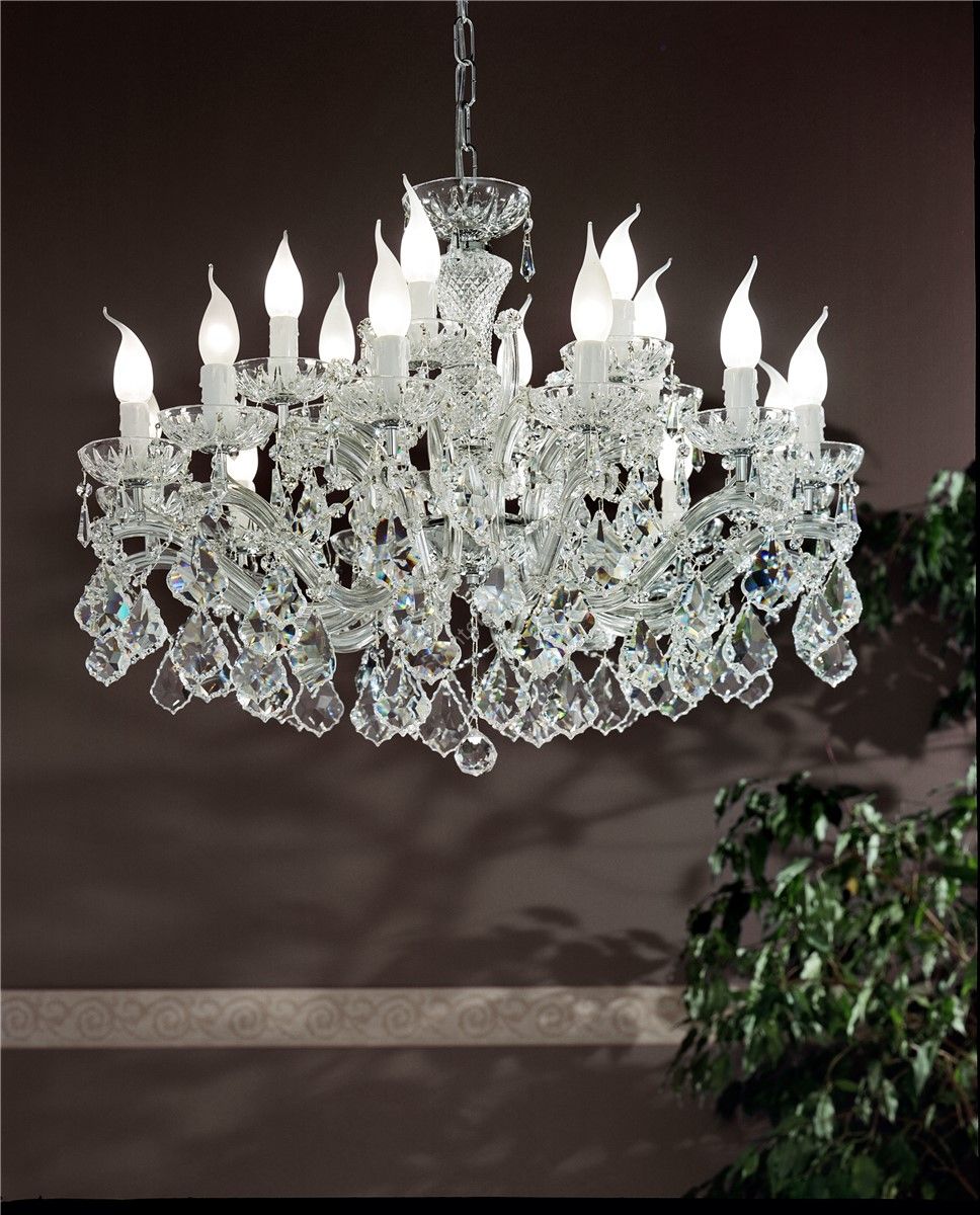 Italian Luxury Lighting / Chandeliers / Maria Theresa 18 Lights 7000 018
