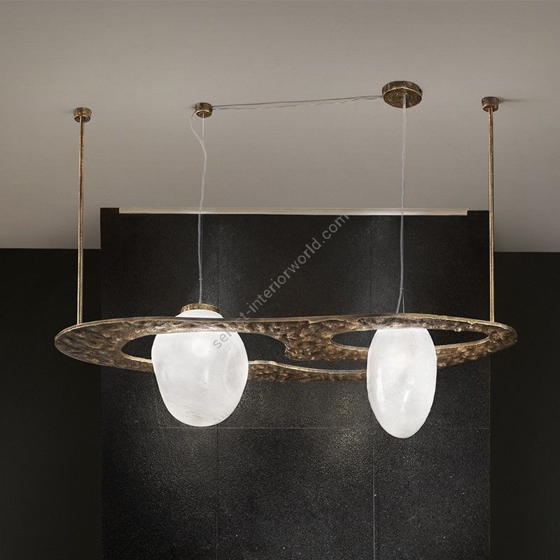 Patrizia Volpato / Pendants & Suspension Lights / Stone Handcrafted Murano Glass 7802-S