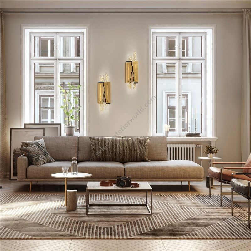 Patrizia Volpato / Wall Sconces / Flow Handcrafted Murano Glass