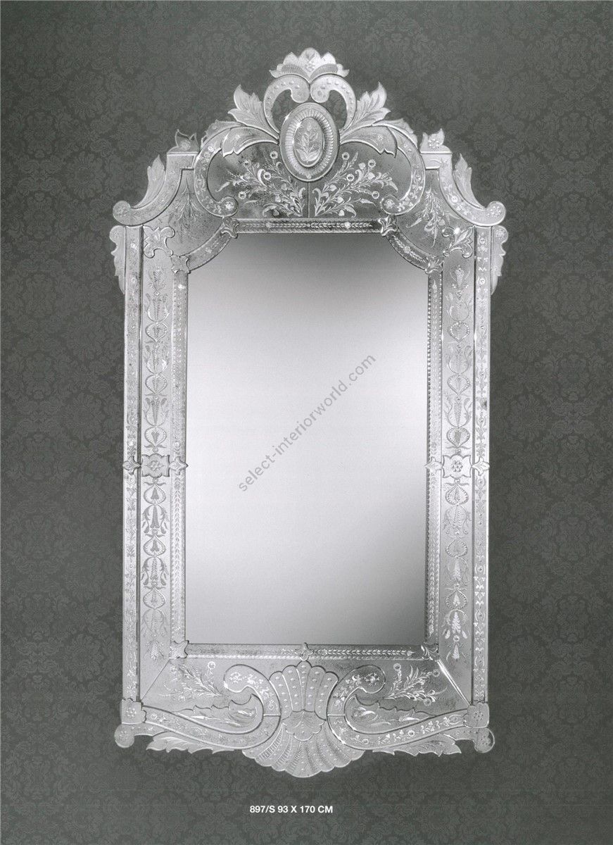 Italian Luxury Lighting / Wall Mirrors / Venetian Style Unique Work 897S