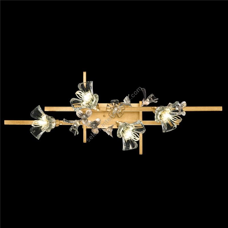 Fine Art Handcrafted Lighting / Wall Sconces / Azu 37" W Bath Bar 916350