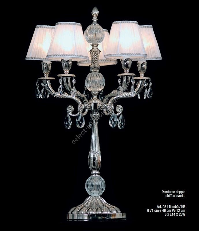 Il Paralume Marina / Table Lamps / 931 flambò / KR
