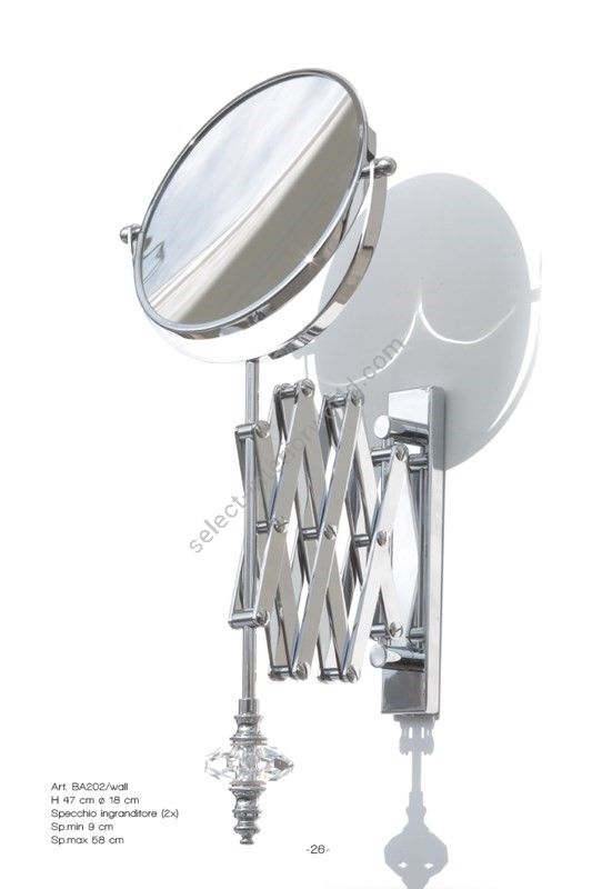 Il Paralume Marina / Retractable wall mirrors / BA202/wall