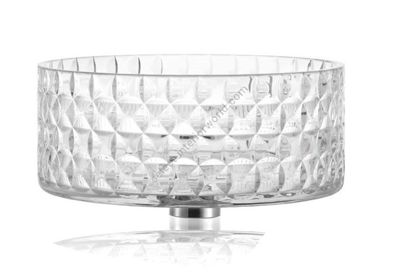 Il Paralume Marina / Washbasin handmade in clear Italian crystal / BA755