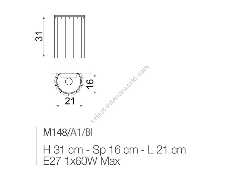 Il Paralume Marina / Wall Sconces / IL-M148/A1