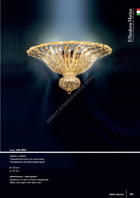 Il Paralume Marina / Wall Lamps / VM903